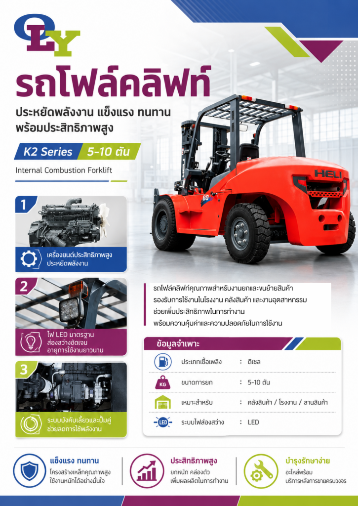 รถโฟล์คลิฟท์ (Forklift)